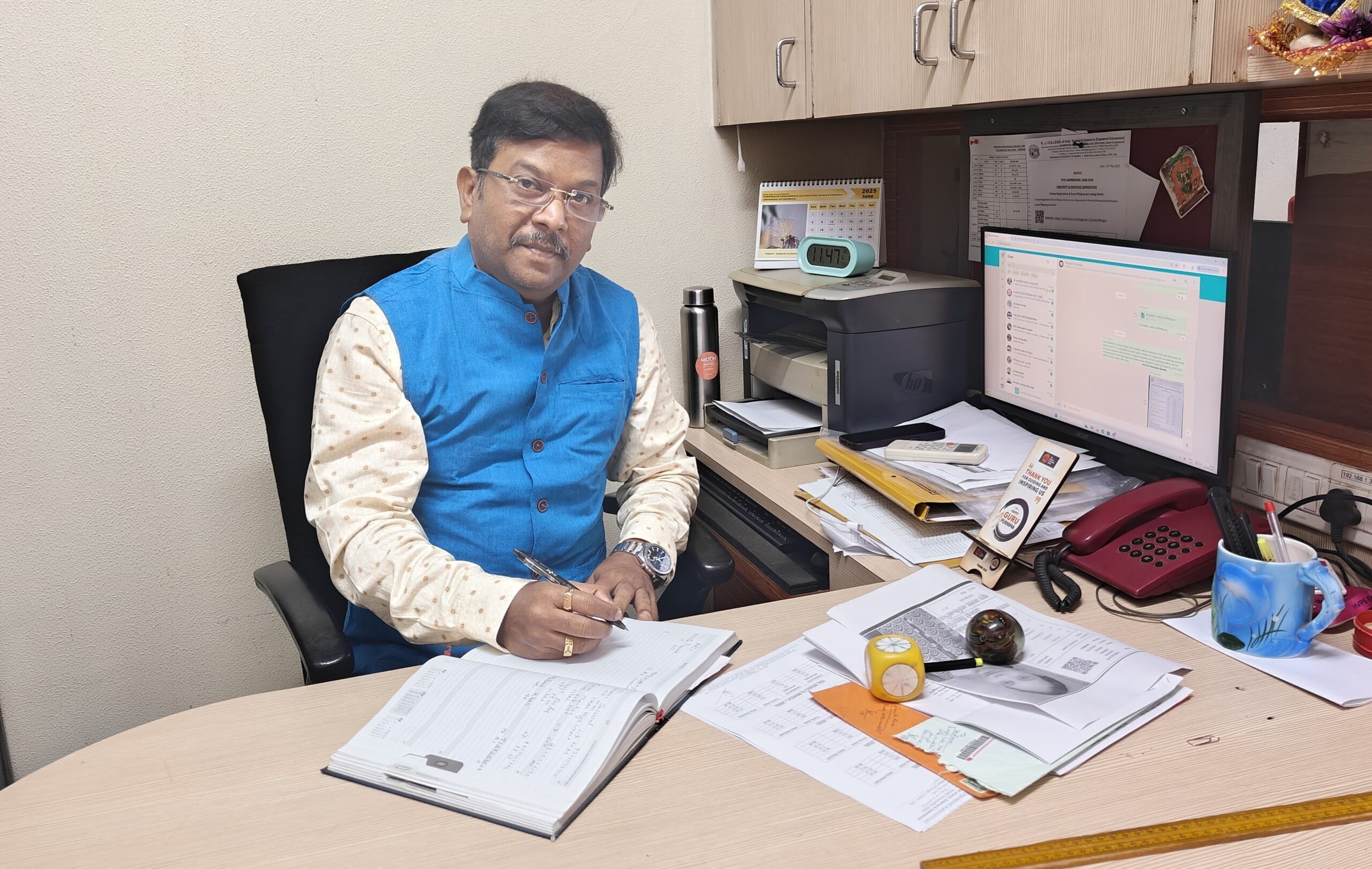Yatin Rane Vice Principal R J Junior college